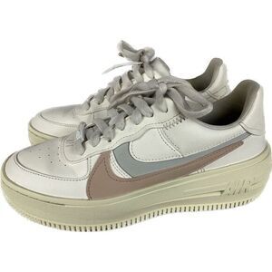 Nike Air Force‎ 1 AF1 PLT.AF.ORM Sail Light Silver Shimmer DJ9946-104 Size 7
